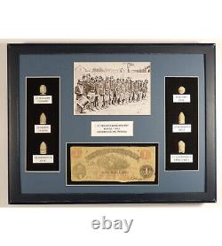 110th Pennsylvania Infantry Virginia Currency Civil War Bullets 3617
