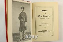 127th Regiment Pennsylvania Volunteers Dauphin County Civil War History Book