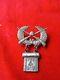132nd Pennsylvania Infantry Regimental Badge Medal 2nd Corps