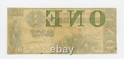 1862 $1 The Girard Bank Philadelphia, PENNSYLVANIA Note CIVIL WAR Era