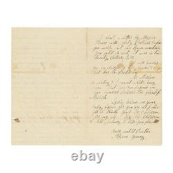 1862 Civil War Letter Archive Siege of Yorktown Lt Abraham Young, 101st Penn