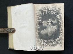 1864 Peterson's Magazine (12 issues) Women's Civil War Fashion Plates Patterns