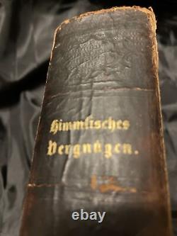 1865 Civil War Era Pennsylvania Dutch German Bible Philadelphia Fd32