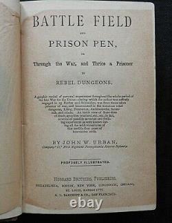 1882 CIVIL WAR PRISONER STORIES 1st Regiment Company D Pennsylvania Infantry