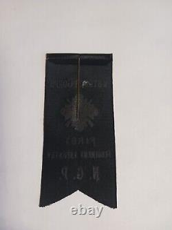 1906 Civil War Vets. First Reg. Infantry N. G. P. Ribbon- Pa National Guard