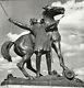 1936 Walker Evans Horse General Civil War Statue Vicksburg Pa Photo Art 11x14