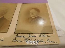 275 Civil War Pennsylvania Cavalry Vet & Wife Photos 19 Pa Cavalry James Allen