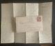 3/3271 1864 Civil War Cover & Letter West Chester Pa To E H Wilson Clermont Ny
