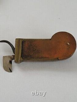 Antique Civil War Era Brass Spring Lancet Bleeder Snowden & Wiegand Philadelphia