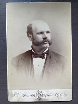 CABINET CARD William B. Smith By Frederick Gutekunst Civil War Photographer PHL