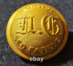 CIVIL War Era 3 Pc Pennsylvania 2nd Regt National Guard Button Alberts# Pa-38-a