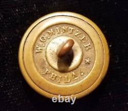 CIVIL War Era 3 Pc Pennsylvania 2nd Regt National Guard Button Alberts# Pa-38-a