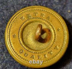CIVIL War Period Pennsylvania State Seal Militia Button Albert# Pa-18-type