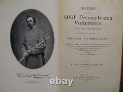 CORN EXCHANGE REGIMENT 1905 HISTORY OF THE 118th PENNSYLVANIA VOLUNTEERS