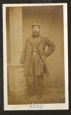 Civil War CDV Union Captain Christian Berne 29th NY Infantry