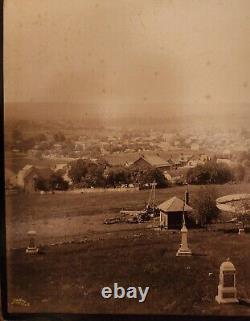 Civil War Gettysburg Battlefield Picture Rare Large 10X16 Photo Taken By Tipton