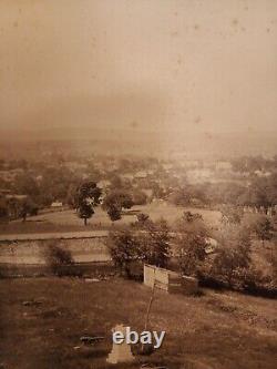 Civil War Gettysburg Battlefield Picture Rare Large 10X16 Photo Taken By Tipton