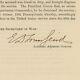 Civil War Order Signed By Gen Edward D. Townsend 18th Pa Cavalry Court Martial