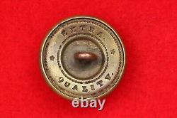 Civil War Pennsylvania State Seal Coat Button 100% Gold Plate Extra Quality Bkmk