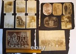 Civil War Soldier Photo Album Durmmer Boy 1938 Gettysburg Reunion ex Slave Photo