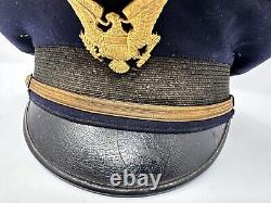 D Klien & Bro Philadelphia PA Hat Cap Military HCB WW1 Civil War WW2 Army Navy