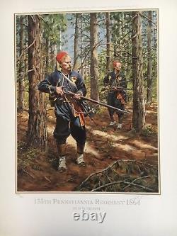 Don Troiani 155th Pennsylvania Regiment 1864, Civil War. 339/950, COA Included