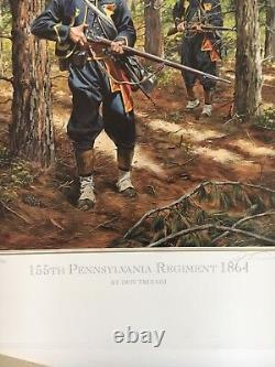 Don Troiani 155th Pennsylvania Regiment 1864, Civil War. 339/950, COA Included