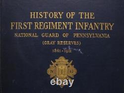First Regiment Infantry National Guard Of Pennsylvania Gray Reserves 1912