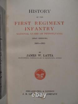 First Regiment Infantry National Guard Of Pennsylvania Gray Reserves 1912