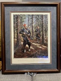 Framed Don Troiani 155th Pennsylvania Regiment 1864, Civil War. 71/950, COA