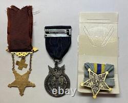 General Thomas J. Stewart G. A. R. Presentation Badge Medal Pennsylvania