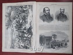 Gettysburg cemetery April Fool's Day by Nast 1864 Harper's Civil War newspaper