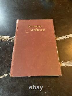 Gettysburg to Appomattox Joshua Smith 1900 1st ed. With Rare Map
