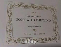 Gone With The Wind 1986 Franklin Mint Patron's Edition, Leather Margaret