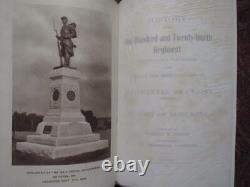 HISTORY OF THE 124th REGIMENT PENNSYLVANIA VOLUNTEERS 1907 FIRST EDITION FINE