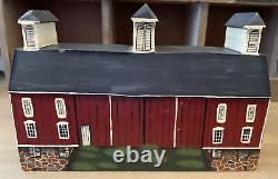 One Of A Kind Set Of 5 Wooden Bldgs, Civil War, Gettysburg, PA