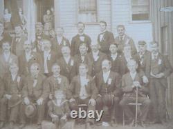 Orig. Vtg 1890s Early 1900s PA Gentlemen's Club Social Club Civil War Hat