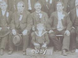 Orig. Vtg 1890s Early 1900s PA Gentlemen's Club Social Club Civil War Hat