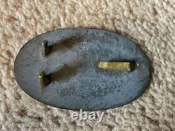 Original Authentic Civil War Confederate Belt Buckle Plate CSA Gettysburg RARE