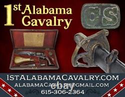 Original Civil War Cavalry Grouping of Samuel Schultz Co. D 2nd PA Cavalry