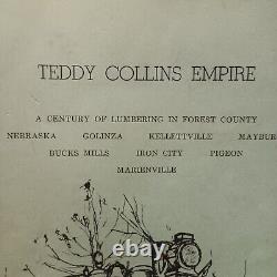 PENNSYLVANIA RR Train LUMBER Logging BOOK TEDDY COLLINS Empire CENTURY BCCT