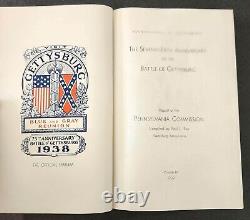 Pennsylvania at Gettysburg Vol IV 75th Anniversary 1939 Includes Mailing Box