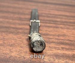 RARE Antique Stanhope Civil War Bullet Fob Peep Photo HighWater Mark Monument PA