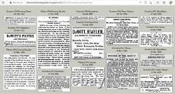 S15, 517-01, 1880s, Cabinet Card, Civil War Reunion GAR, Scranton, PA, (DeWitt)