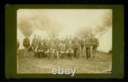 S15, 517-10, 1880s, Cabinet Card, Civil War Reunion GAR, Scranton, PA, (DeWitt)