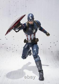S. H. Figuarts Captain America (Civil War) Approx. 150mm ABS&PVC pa. Form JP