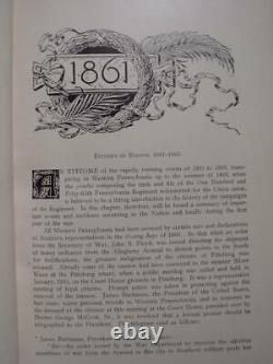 UNDER THE MALTESE CROSS 155th PENNSYLVANIA VOLUNTEERS FIRST EDITION 1910
