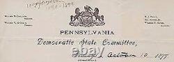 William McCLELLAND Civil War Pennsylvania Congress Autograph Signed Letter 1877