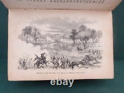 1865 antique GÉNÉRAL KILPATRICK guerre civile RAID DE CAVALERIE reddition johnston