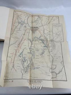 1887 1ère édition LA GRANDE INVASION DE 1863 Lee en Pennsylvanie Gettysburg Guerre civile